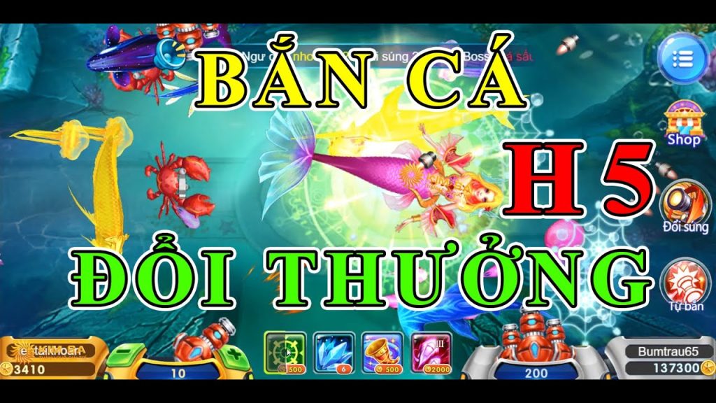 Giới thiệu game bắn cá H5 online